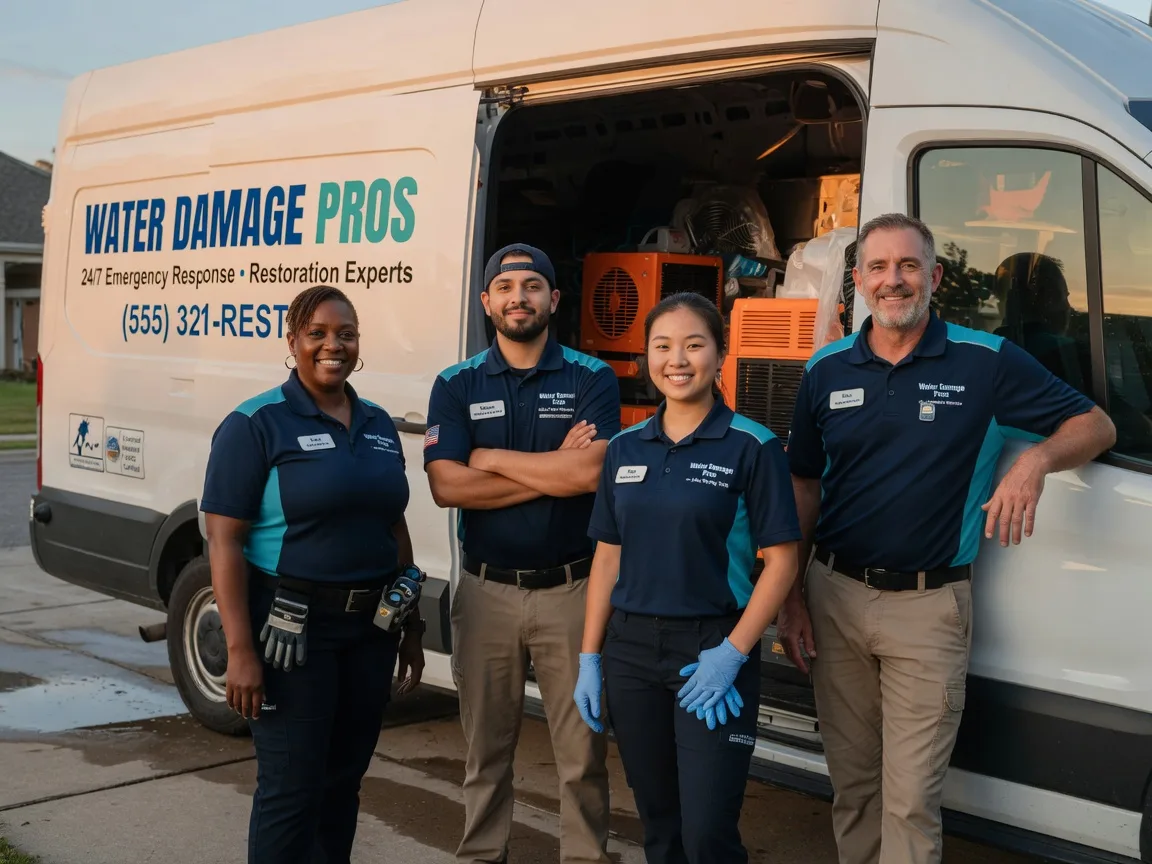 Water Damage Restoration company in Hillsboro, KS