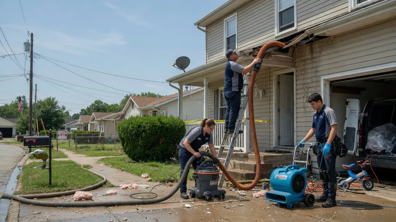 Water Damage Restoration in Hillsboro, KS near me